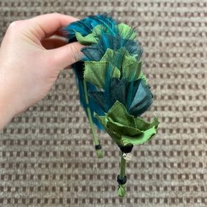 Colette Malouf Feather Headband